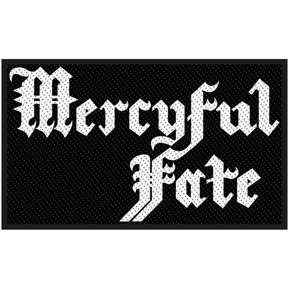Mercyful Fate Logo Woven Patch Front