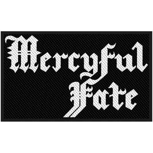 Mercyful Fate Logo Woven Patch Front