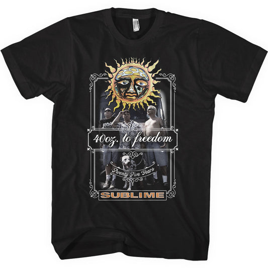 Sublime 25 Years T-shirt Front