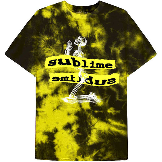 Sublime Praying Skeleton T-shirt Front