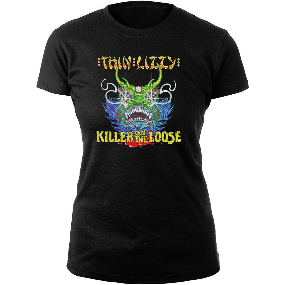 Thin Lizzy Killer Lady Junior Top Front