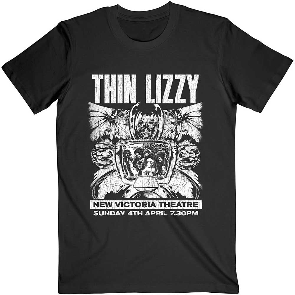 Thin Lizzy Jailbreak Flyer T-shirt Front