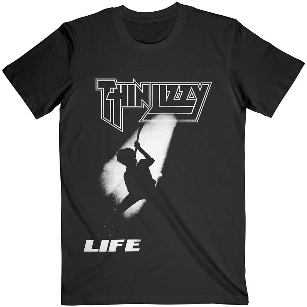 Thin Lizzy Life T-shirt Front