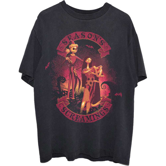 Disney The Nightmare Before Christmas Season's Screamings T-shirt Front