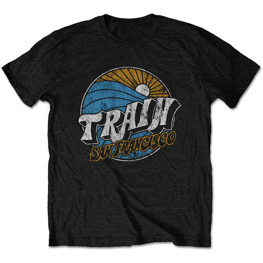 Train Wave T-shirt Front