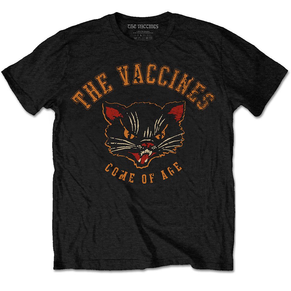 Vaccines Cat T-shirt Front