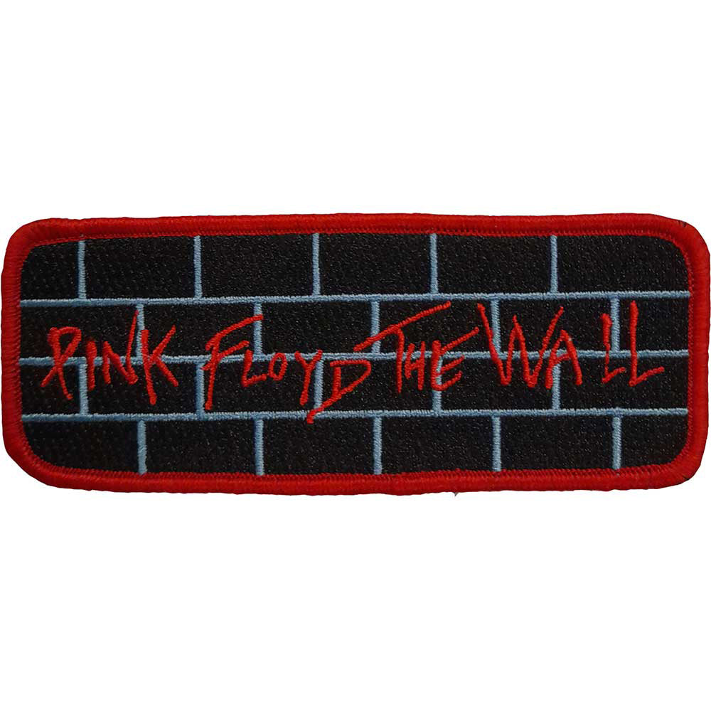Pink Floyd The Wall Red Woven Patch Front