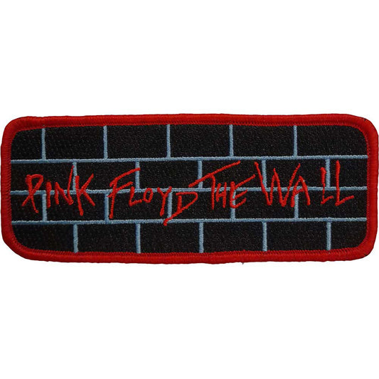 Pink Floyd The Wall Red Woven Patch Front