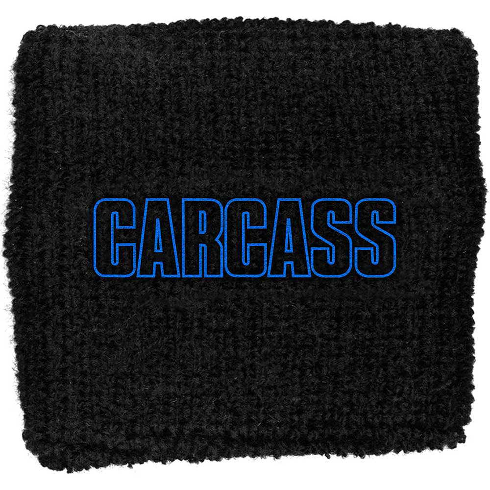 Carcass Logo Athletic Wristband Front