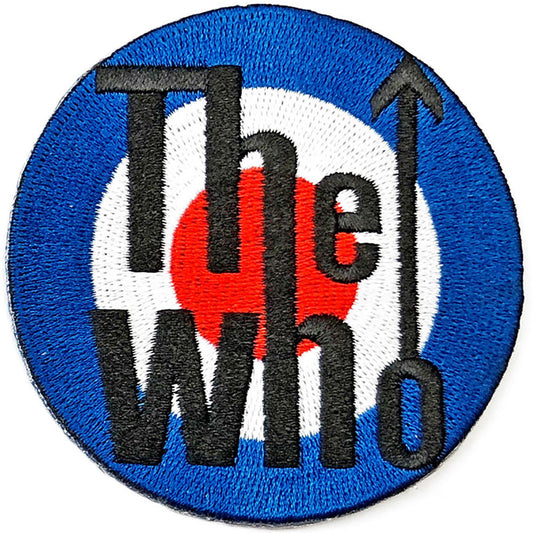 Who Target Logo Woven Patch Front