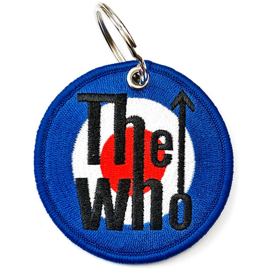 Who Target Logo Embroidered Key Chain
