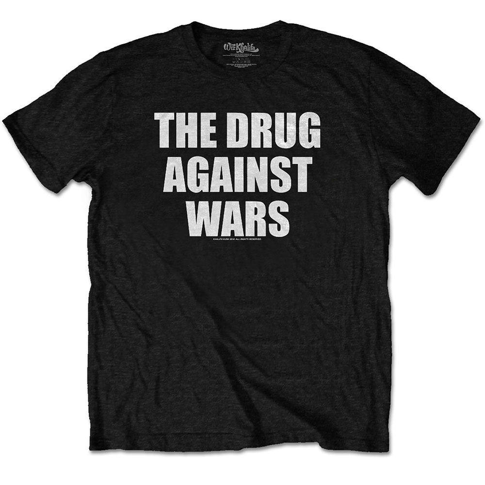 Wiz Khalifa Drug Against Wars T-shirt Front