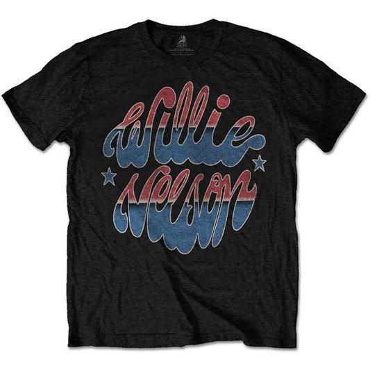 Willie Nelson Americana T-shirt Front