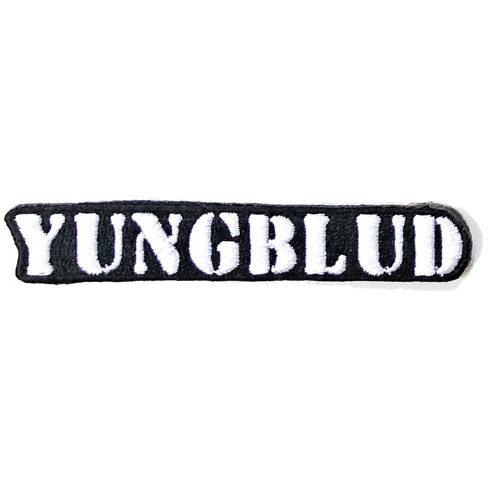 Yungblud Stencil Logo Woven Patch Front