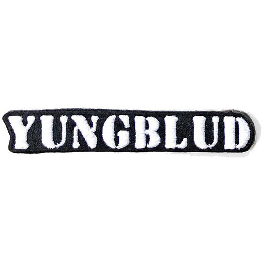 Yungblud Stencil Logo Woven Patch Front