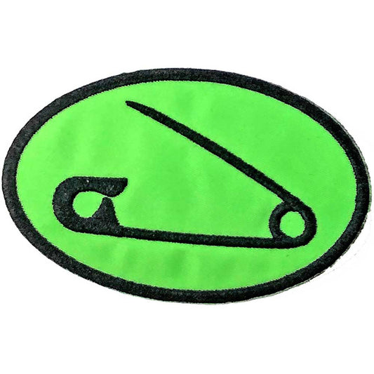 Yungblud Safety Pin Woven Patch Front