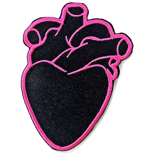 Yungblud Heart Woven Patch Front