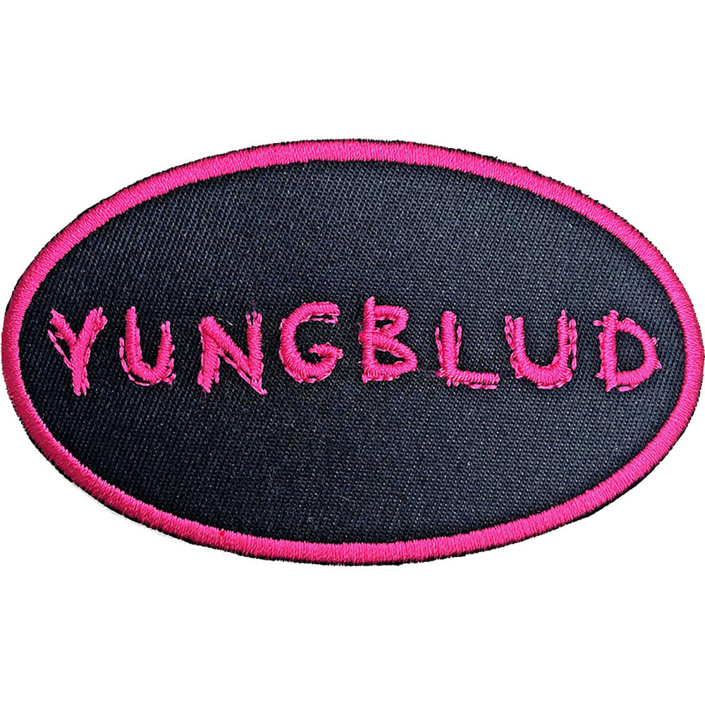 Yungblud Oval Logo Woven Patch Front