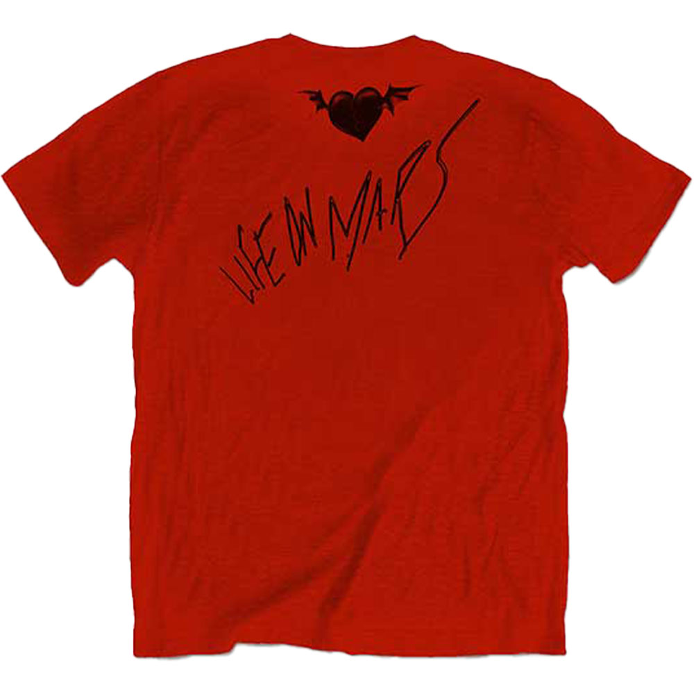 Yungblud Life On Mars T-shirt Back