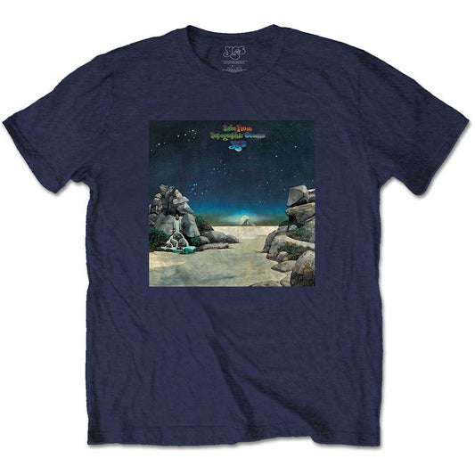 Yes Topographic Oceans T-shirt Front