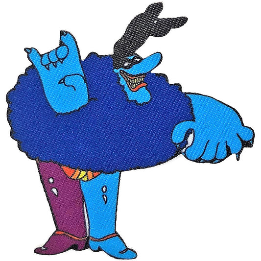 Beatles Yellow Submarine Chief Blue Meanie 2 Woven Patch Front