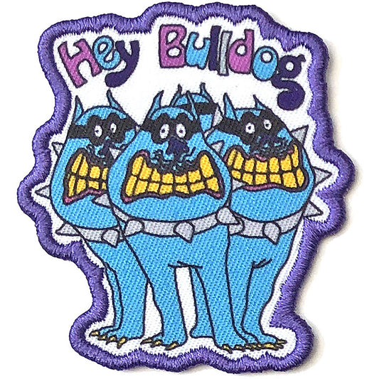 Beatles Yellow Submarine Hey Bulldog Woven Patch Front