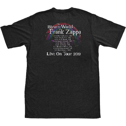 Frank Zappa Bizarre World Of� 2019 Tour T-shirt Back