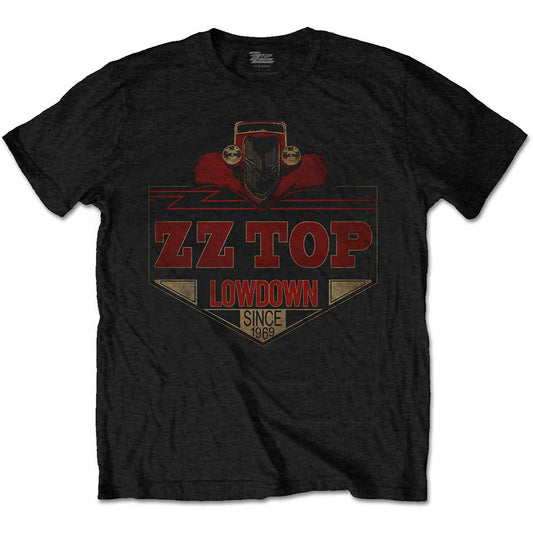 ZZ Top Lowdown T-shirt Front