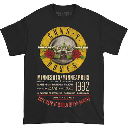 Tour '92 Ticket T-shirt