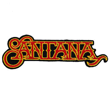Santana Logo Embroidered Patch Front