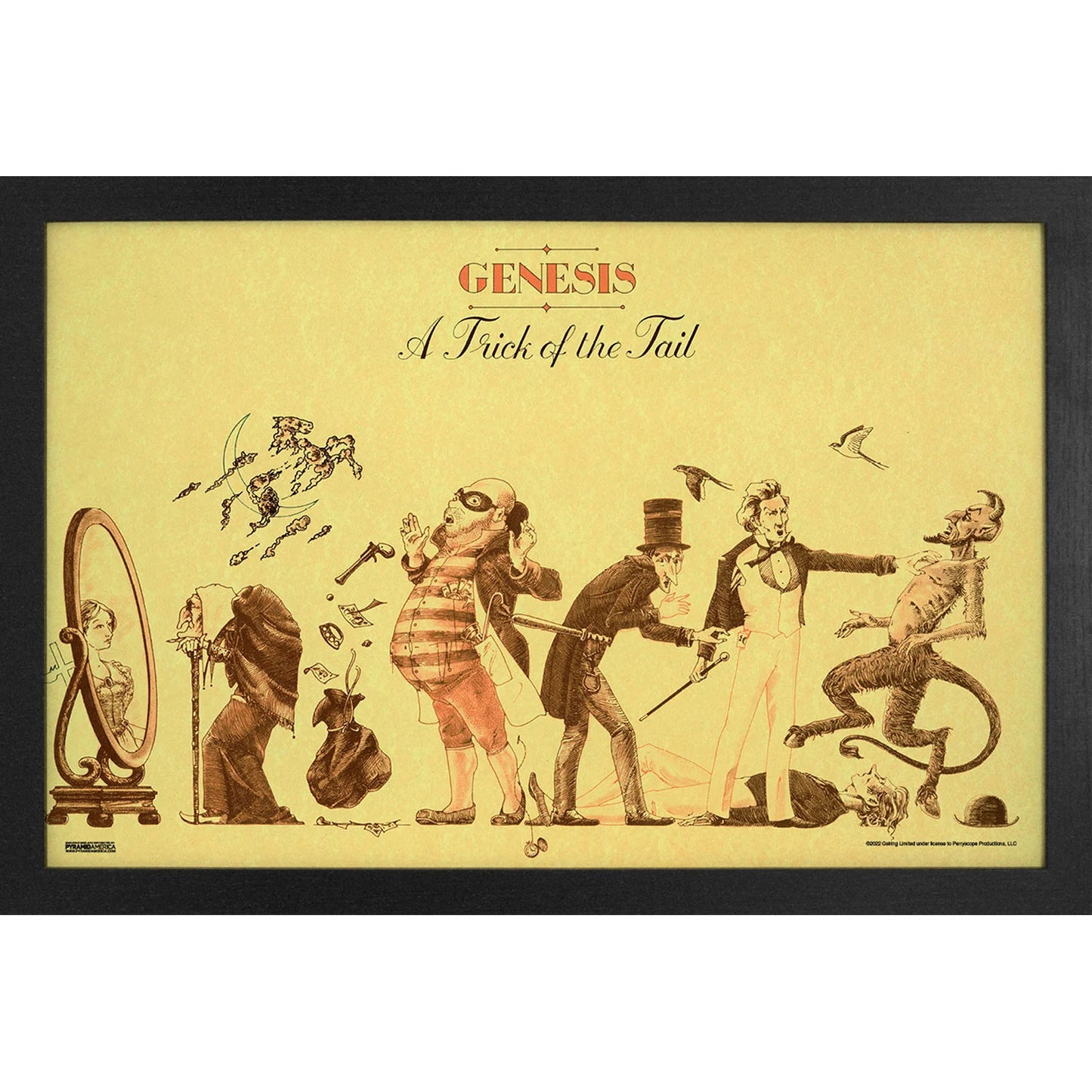 A Trick of the Tail Framed Wall Art