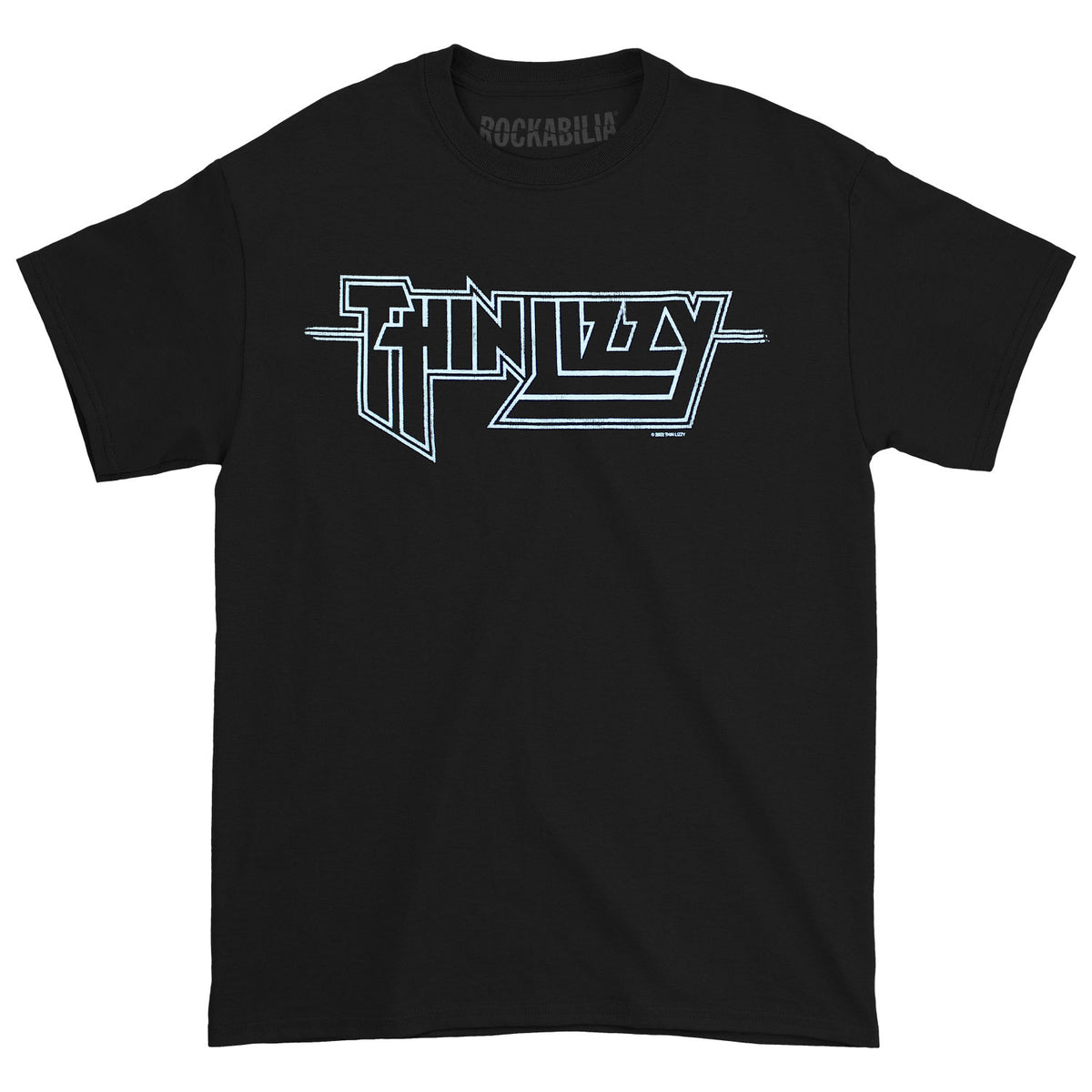 Thin Lizzy Logo Outline T-shirt Front