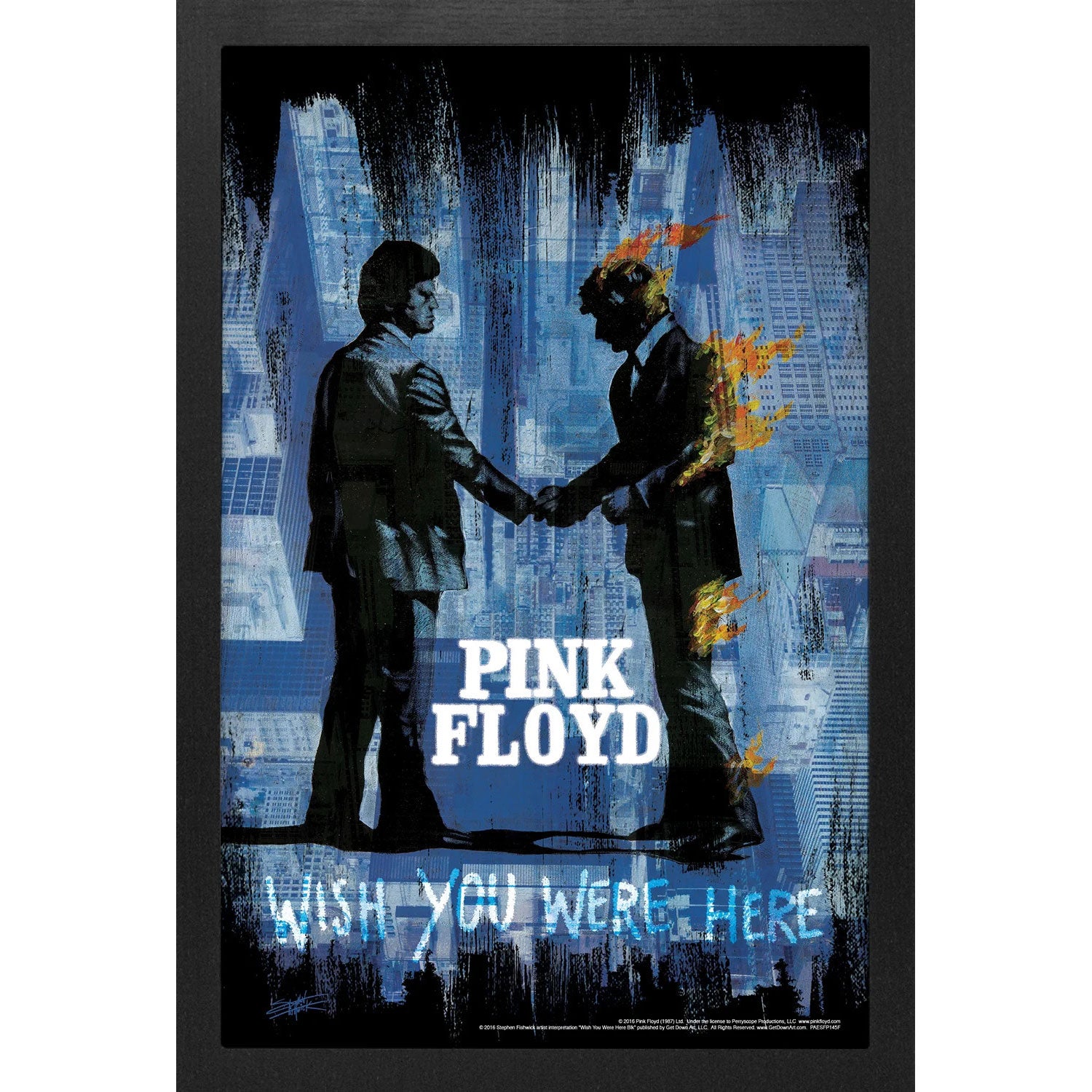 Wish You were Here Framed Wall Art