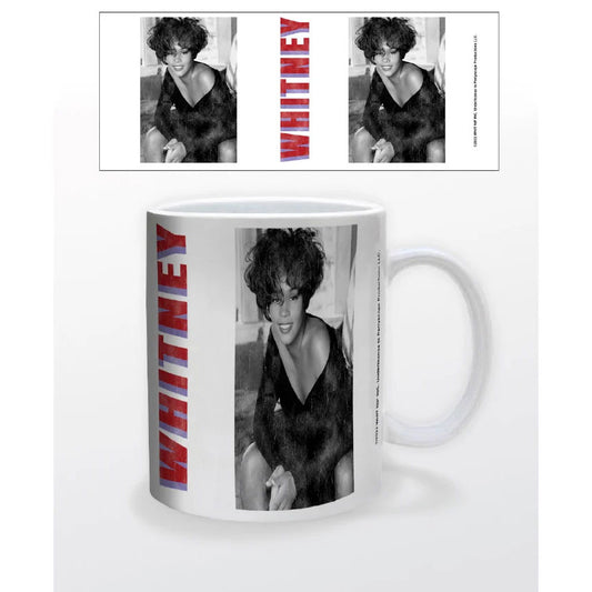 Whitney Houston Whitney B&W Photo Coffee Mug