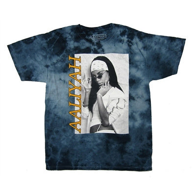 Aaliyah Aaliyah Photo Tie Dye Tee Tie Dye T-shirt