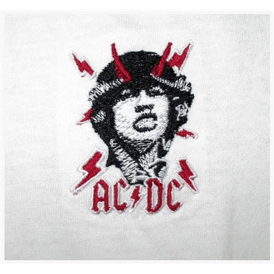 AC/DC Embroidered Pocket Logo Tee T-shirt
