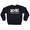 Back In Black Crew Neck Fleece Sweatshirt