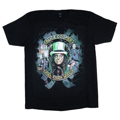 Alice Cooper Spiderweb 2018 Tee T-shirt