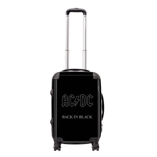 AC/DC Back In Black Carry On Suitcase Backpacks & Bags Front