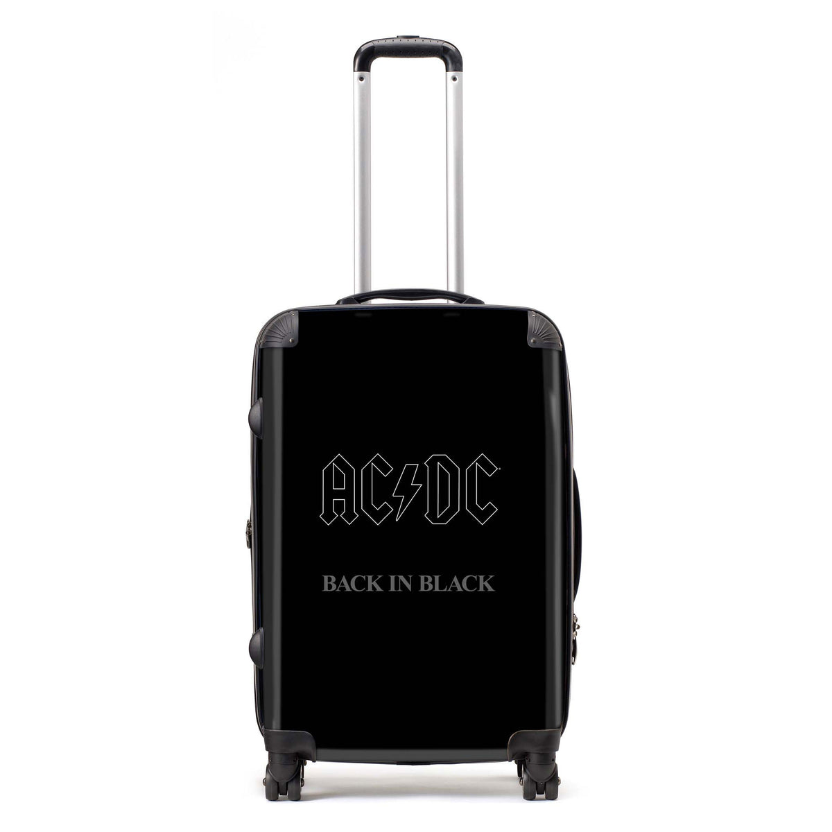 AC/DC Back In Black Medium Suitcase Backpacks & Bags Front