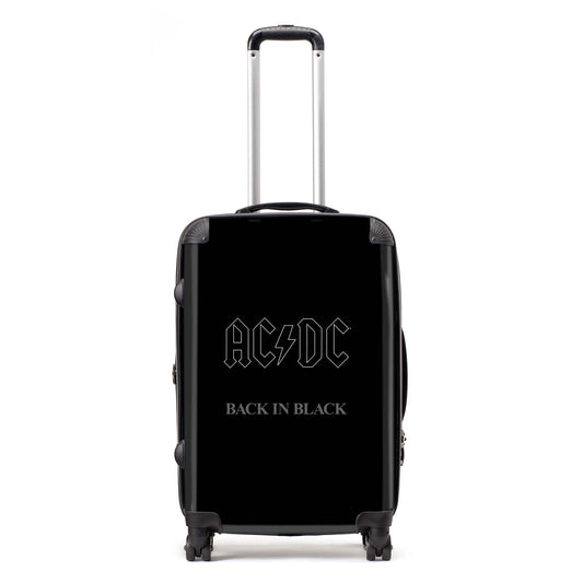 AC/DC Back In Black Medium Suitcase Backpacks & Bags Front