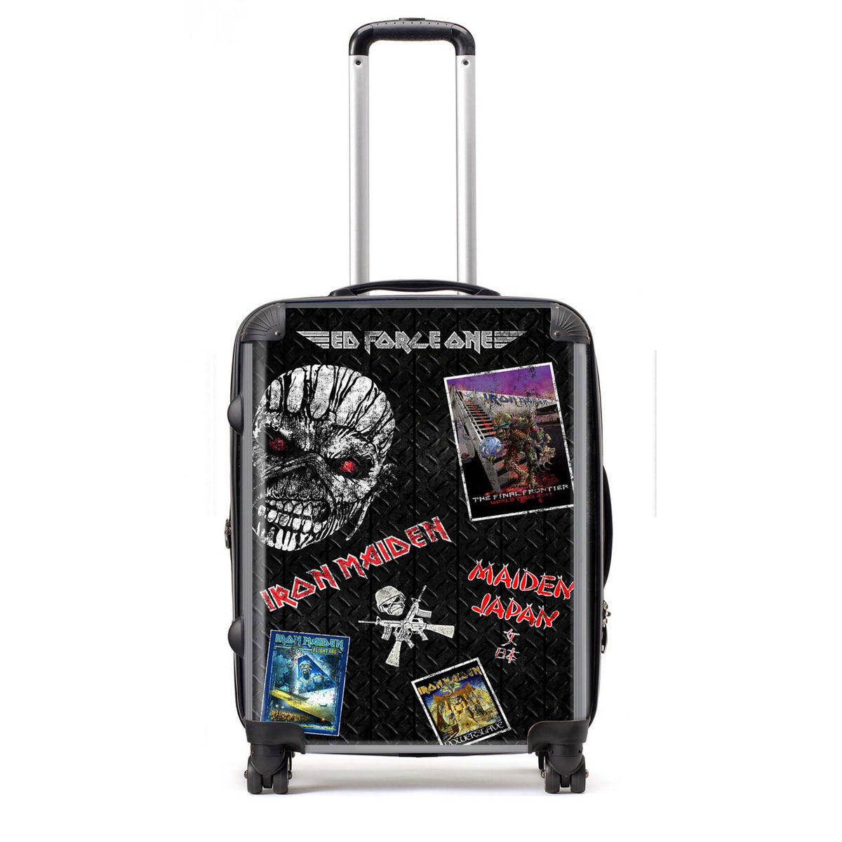 Iron Maiden Tour Series Large Suitcase Backpacks & Bags Front