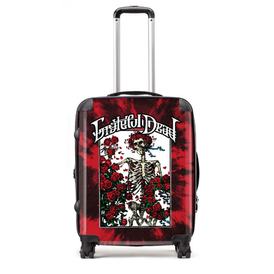 Grateful Dead Bertha Skeleton Large Suitcase Backpacks & Bags Front