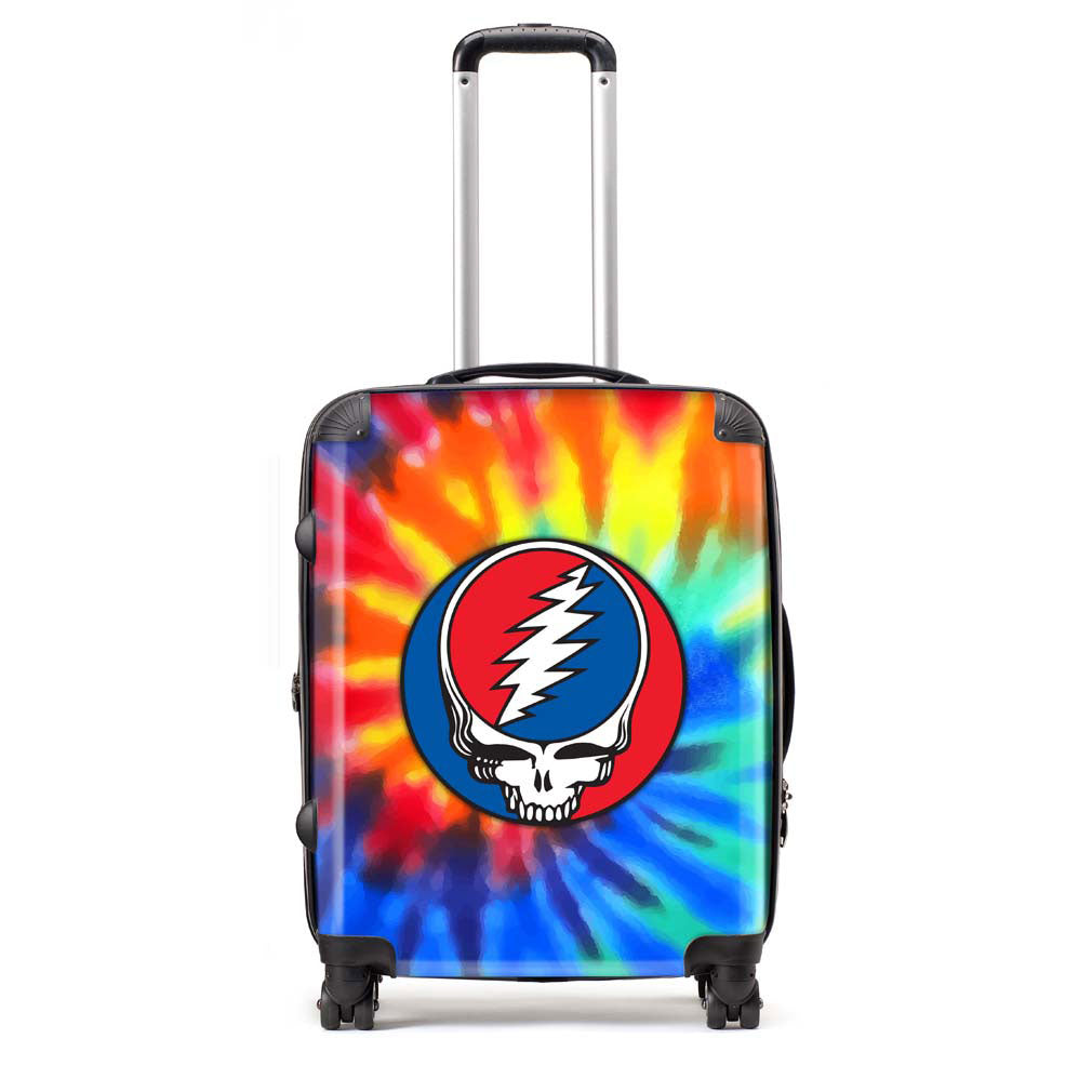 Grateful Dead Steal Your Face Large Suitcase Backpacks & Bags Front
