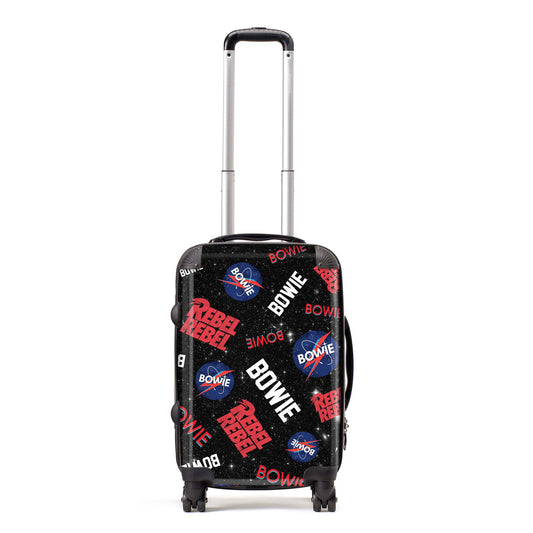 David Bowie Astro Carry On Suitcase Backpacks & Bags Front