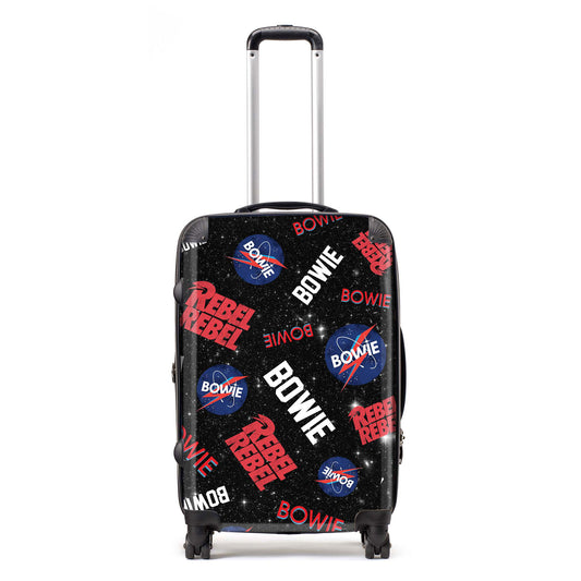 David Bowie Astro Medium Suitcase Backpacks & Bags Front