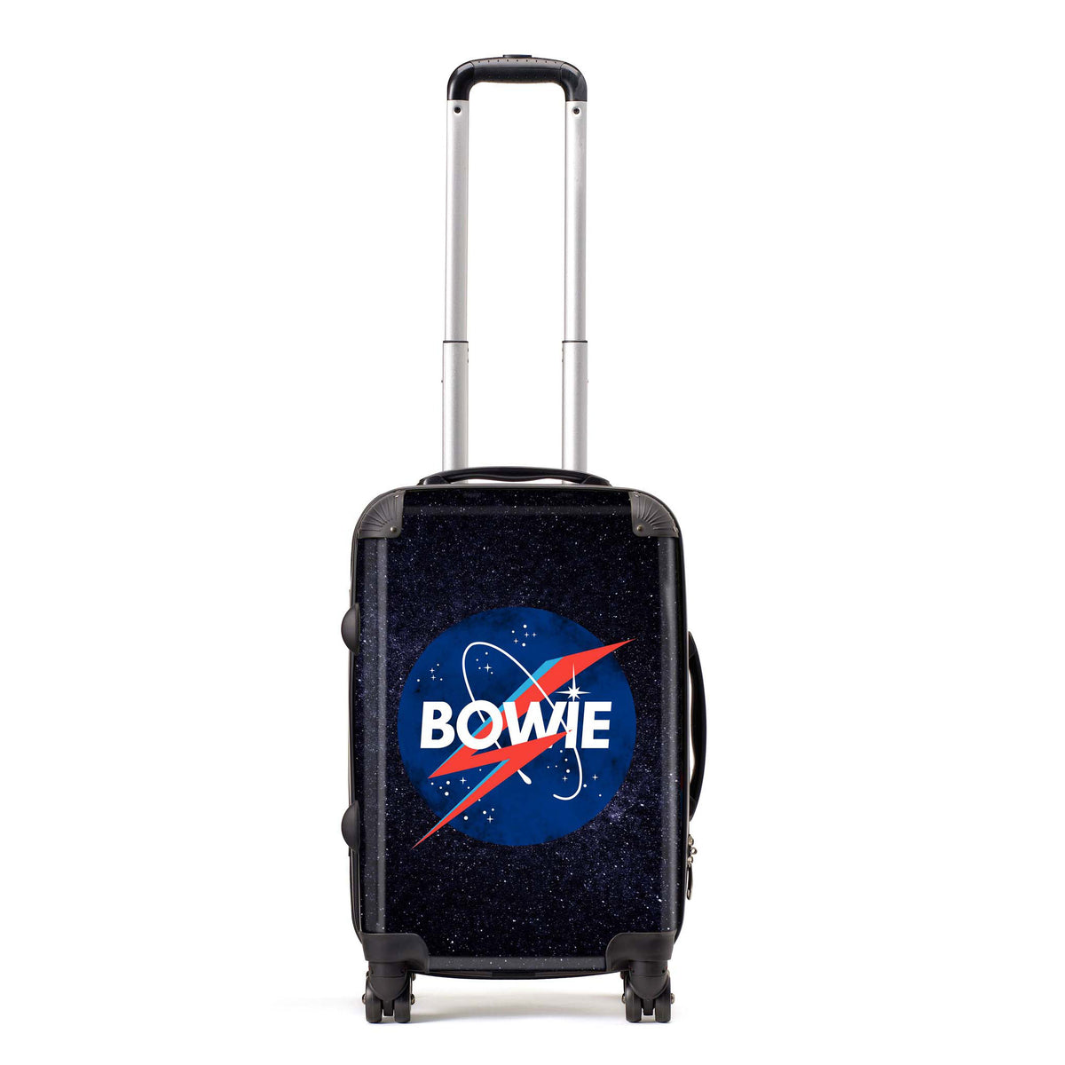 David Bowie Space Carry On Suitcase Backpacks & Bags Front