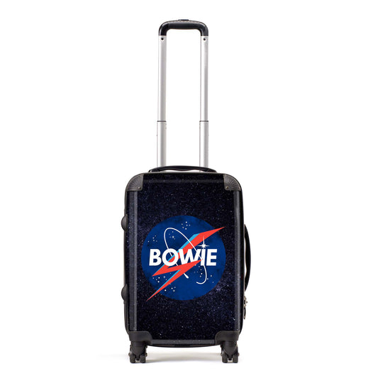David Bowie Space Carry On Suitcase Backpacks & Bags Front
