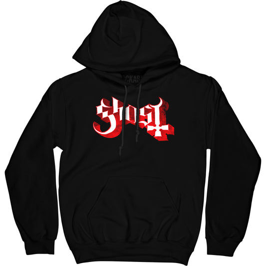 Ghost Cardinal Calling Logo Hoodie by Rhys Cooper Hooded Sweatshirt Front