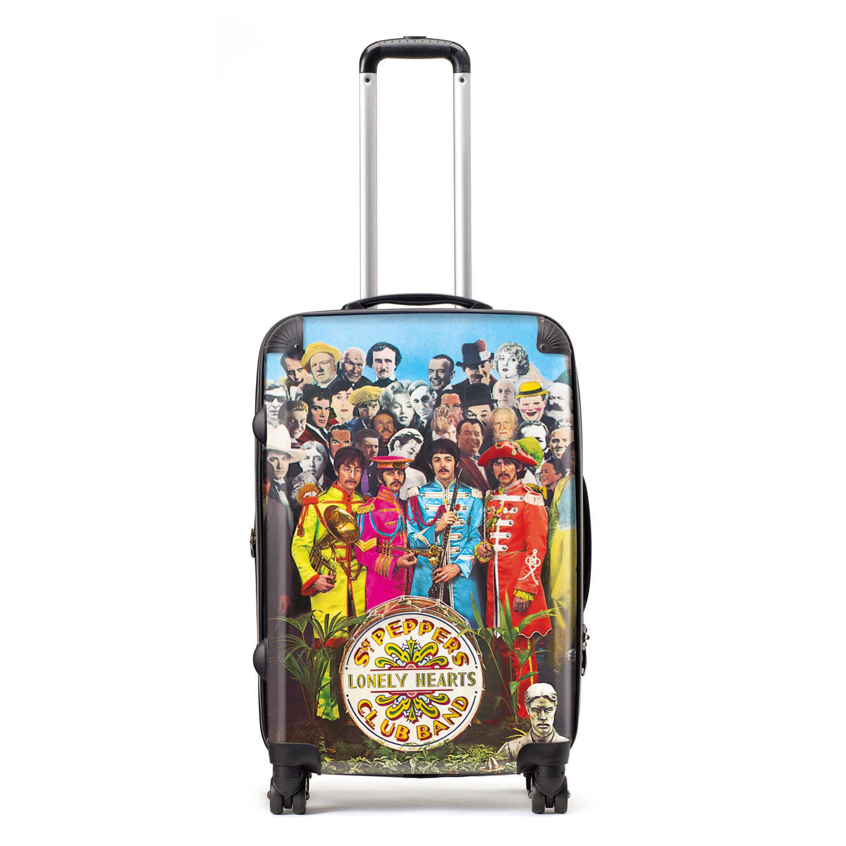 Beatles Sgt Peppers Album Medium Suitcase Backpacks & Bags Front